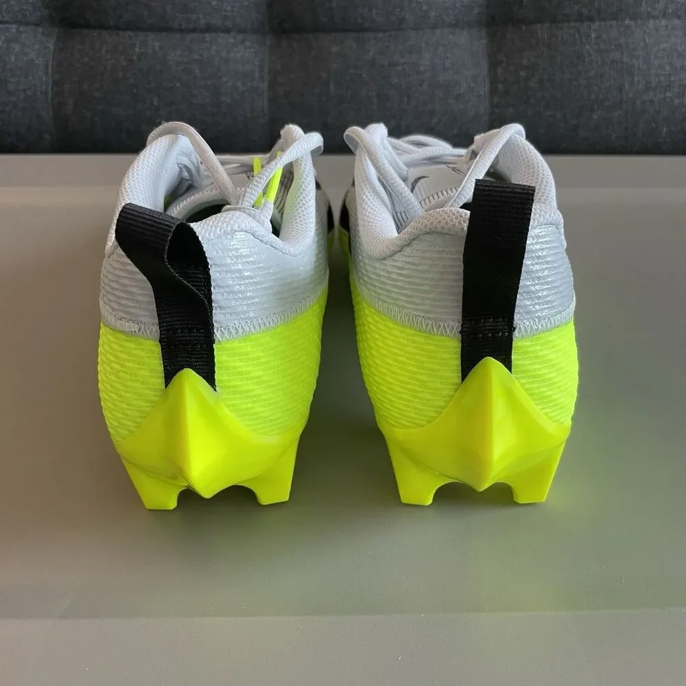Nike Vapor Edge Speed 360 2 Football Cleats Grey Black Volt Sz 10 DA5455-004